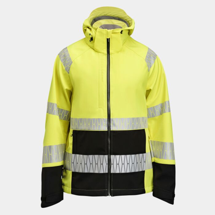 Women's Softshell Jacket Hi-Vis Thumbnail