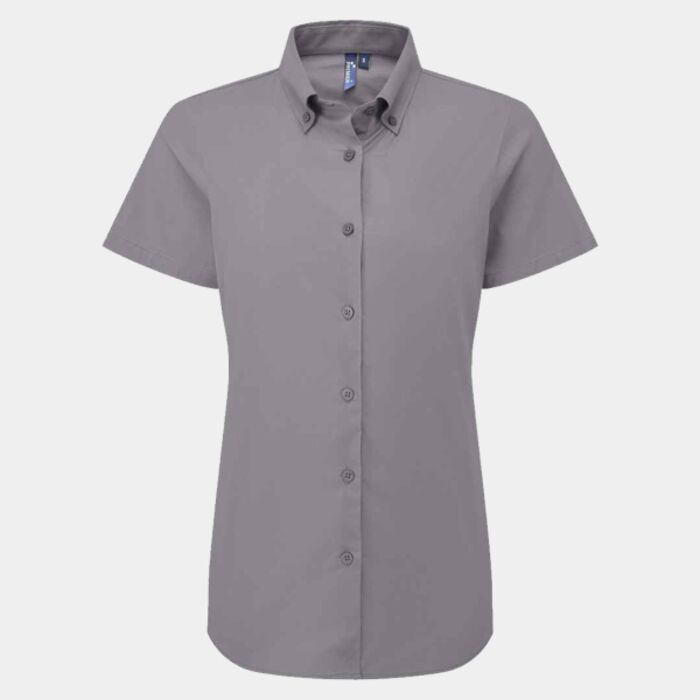 Premier Ladies Supreme Short Sleeve Oxford Shirt Thumbnail