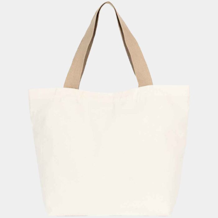 Kimood Large Recycled Flat-Bottom Shopping Bag Thumbnail