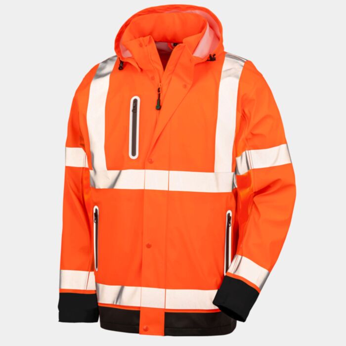 Heavy Duty Prism PU Safe & Dry Jacket With Recycled Backing Thumbnail