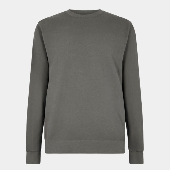 Regular fit piqué sweatshirt Thumbnail