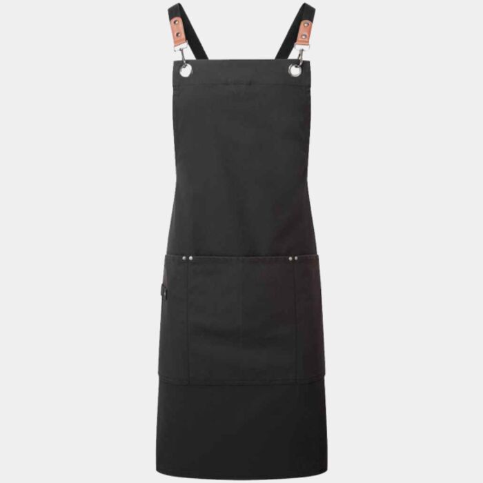 Clip ‘n’ Clasp cross-back bib apron Thumbnail