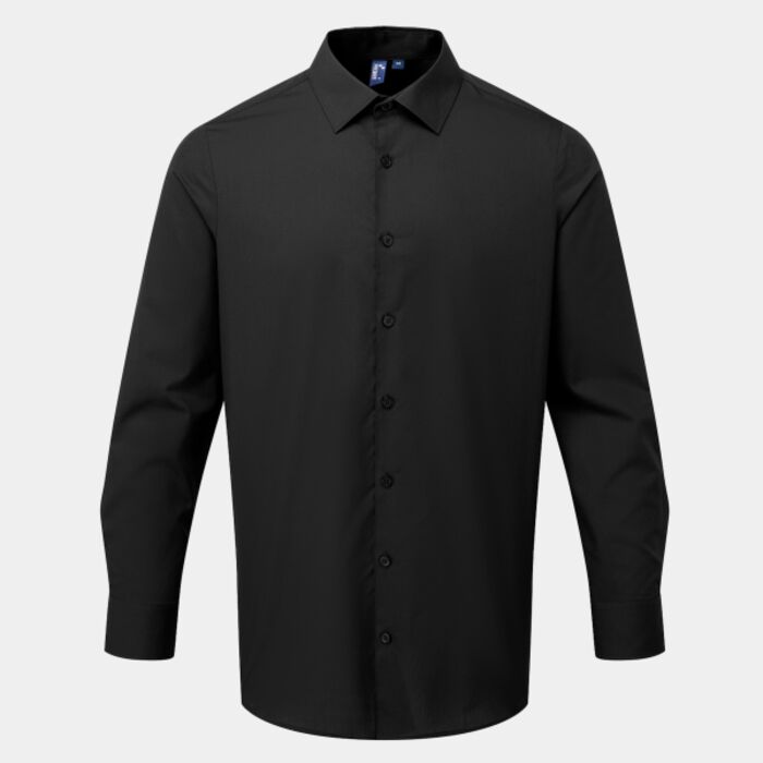 Long sleeve ‘Recyclight’ poplin shirt Thumbnail