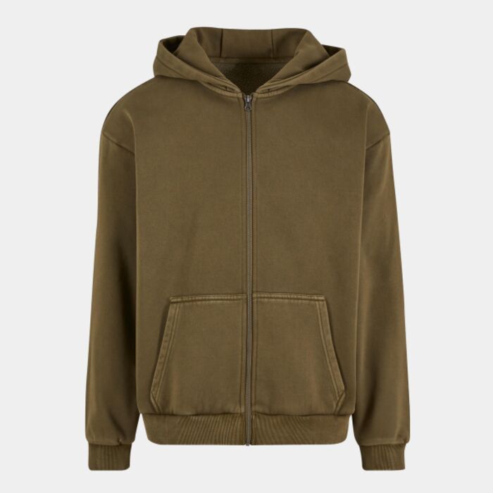 Vintage heavy zip hoodie Thumbnail