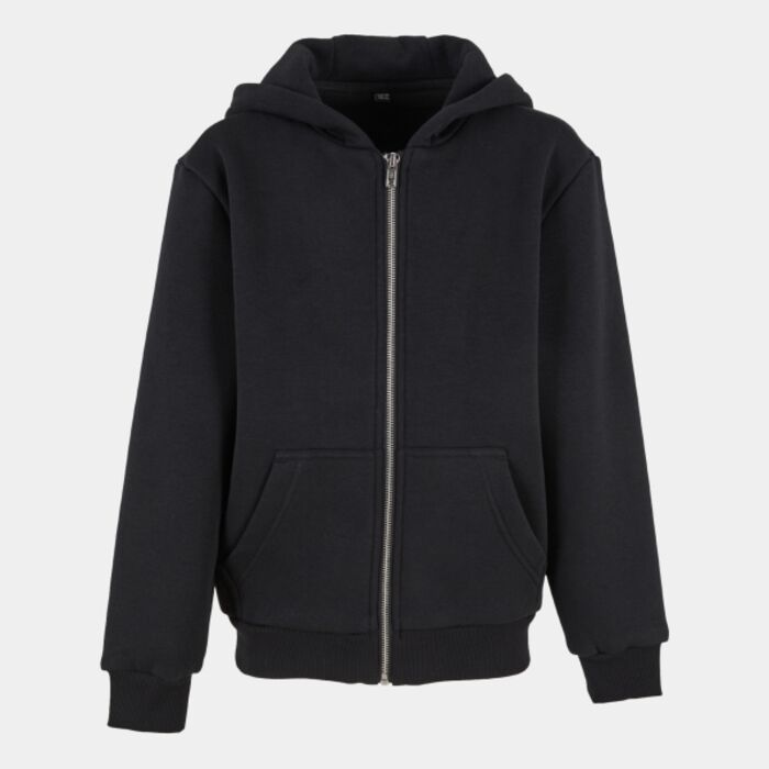 Kids fluffy zip hoodie Thumbnail