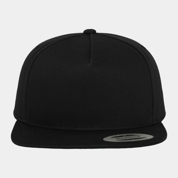 Classic 5 Panel Cotton Twill Snapback Thumbnail
