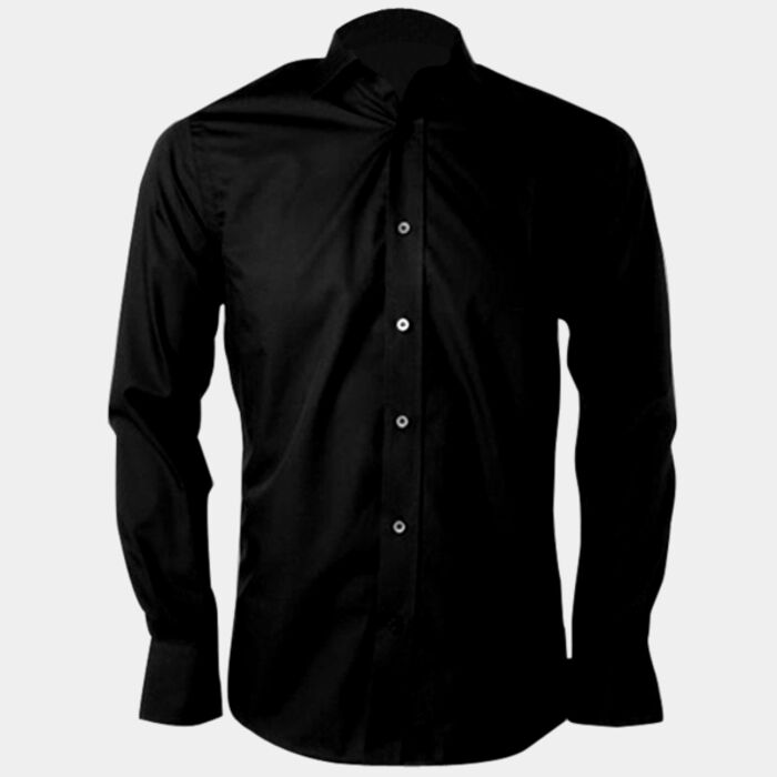 Tailored Fit Long Sleeve Business Shirt Thumbnail