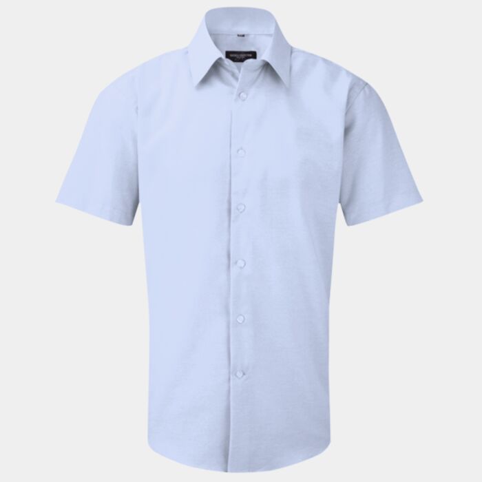 Men's Short Sleeve Tailored Oxford Shirt Thumbnail