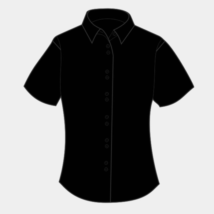 Ladies' Short Sleeve Tailored Ultimate Non-Iron Shirt Thumbnail