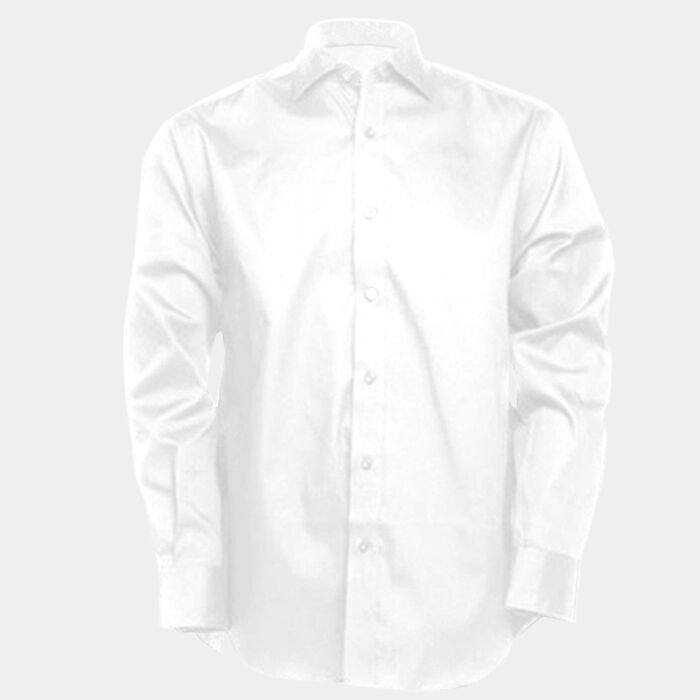 Classic Fit Long Sleeve Cutaway Collar Premium Oxford Shirt Thumbnail