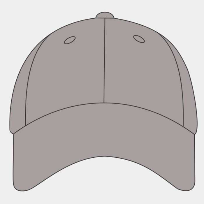 Washed Fine Line Cotton Cap with Sandwich Peak Thumbnail