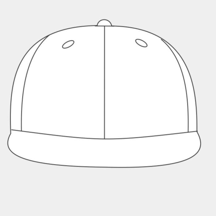 Bronx Original Flat Peak Snap Back Dual Colour Cap Thumbnail