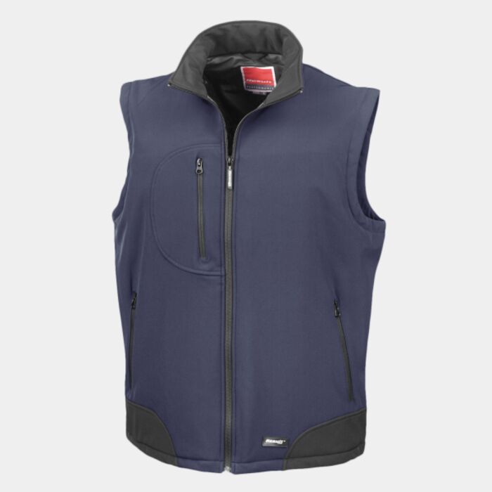 Recycled 3 Layer Softshell Bodywarmer Thumbnail