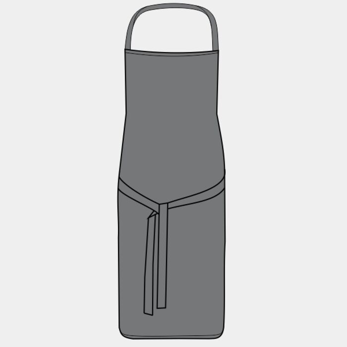 Low Cost Bib Apron Without Pocket Thumbnail