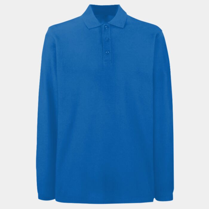 Men's Premium Long Sleeve Polo Thumbnail