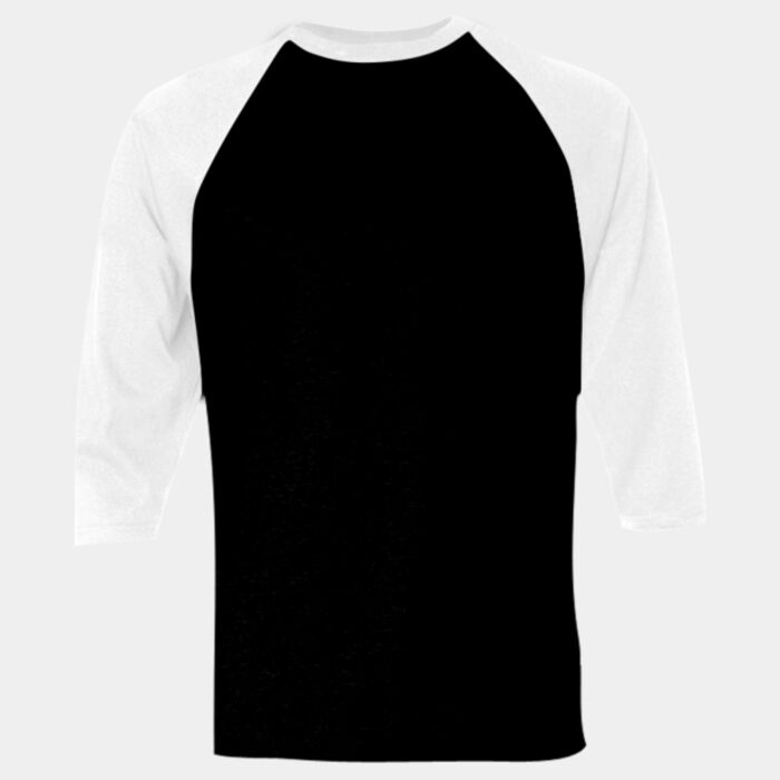 Canvas Unisex 3/4 Sleeve Baseball Tee Thumbnail