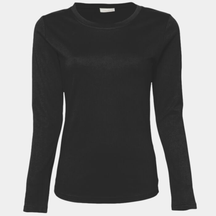 Ladies' Long Sleeve Interlock Tee Thumbnail