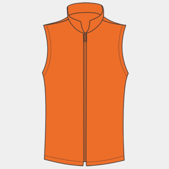 Hi-vis reversible fleece bodywarmer (HV008F) Thumbnail