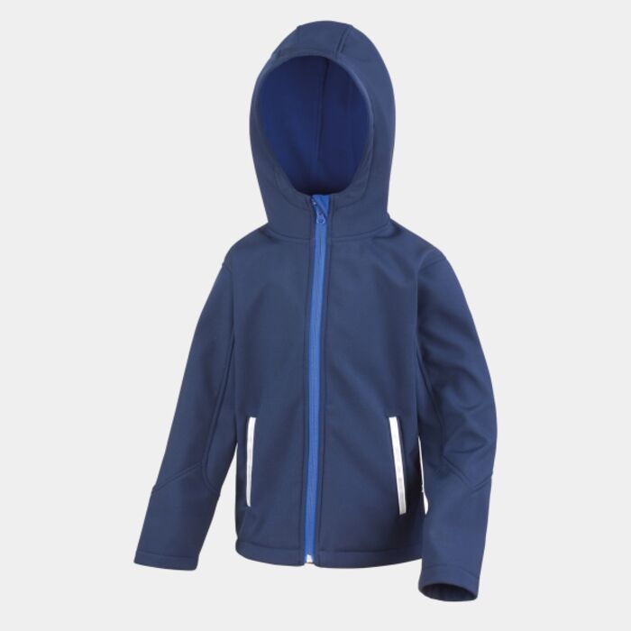 Core junior TX performance hooded softshell jacket Thumbnail