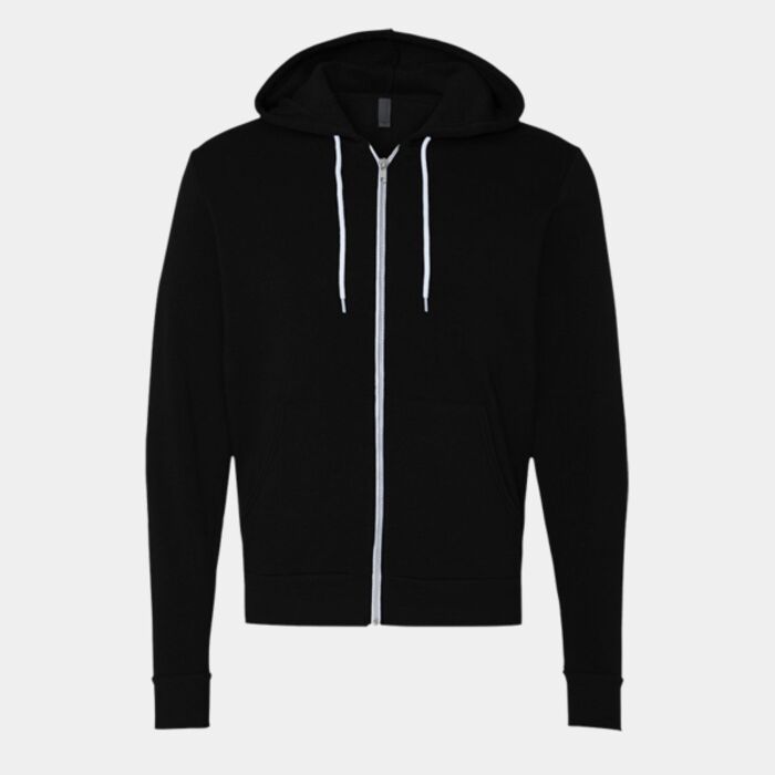 Canvas Unisex Full Zip Hoodie Thumbnail