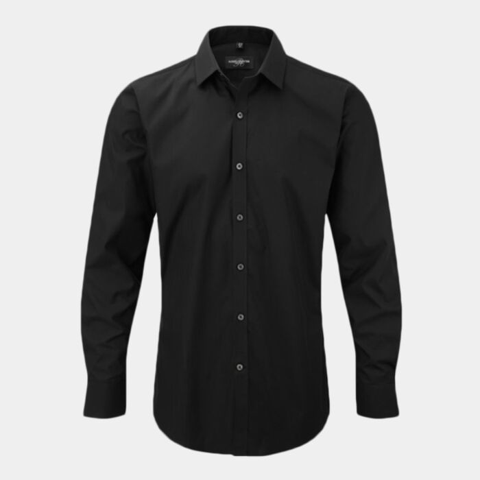 Russell Collection Long Sleeve Ultimate Stretch Shirt Thumbnail