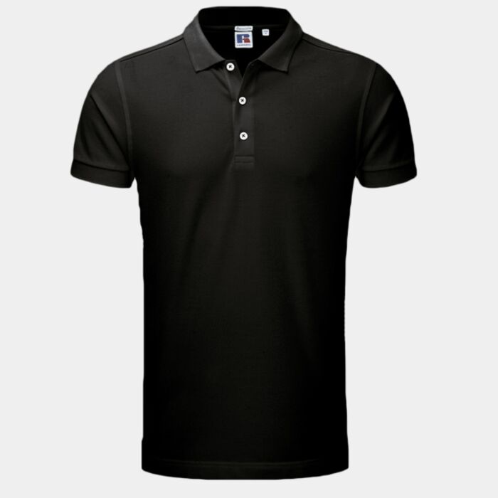 Russell Stretch Piqué Polo Shirt Thumbnail