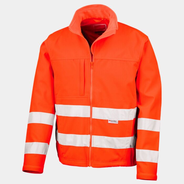 Hi-Vis Soft Shell Jacket Thumbnail