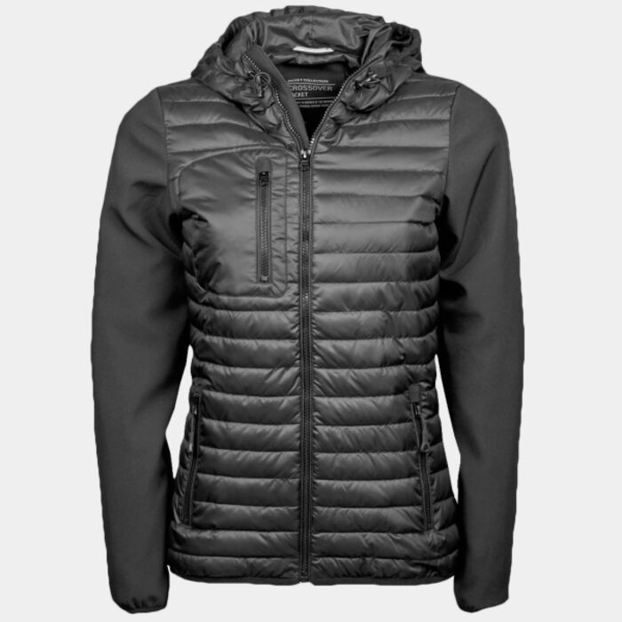 Ladies' Hooded Crossover Jacket Thumbnail