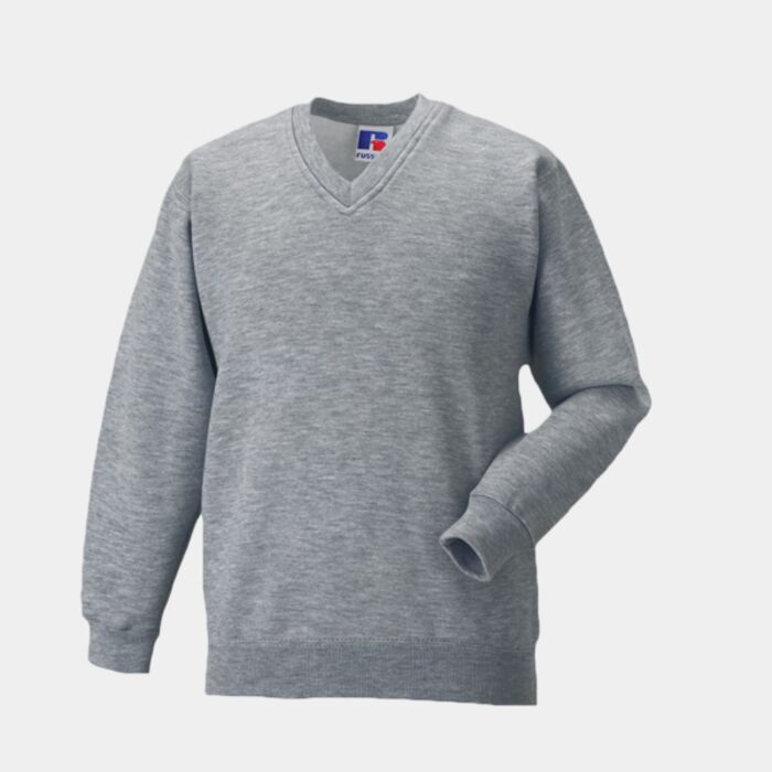 Russell Schoolgear Kids V Neck Sweatshirt Thumbnail