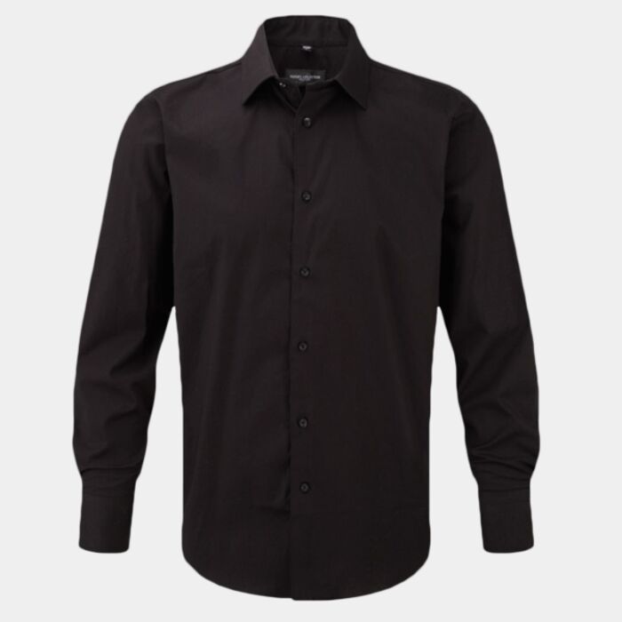 Russell Collection Long Sleeve Easy Care Fitted Shirt Thumbnail