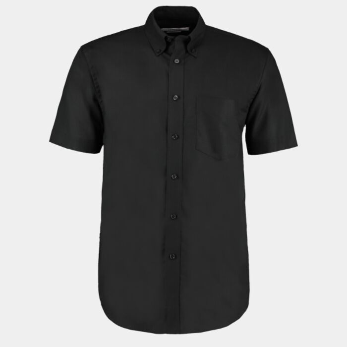 Kustom Kit Short Sleeve Classic Fit Workwear Oxford Shirt Thumbnail