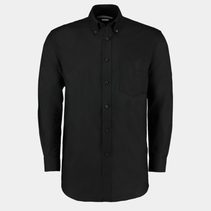 Kustom Kit Long Sleeve Classic Fit Workwear Oxford Shirt Thumbnail