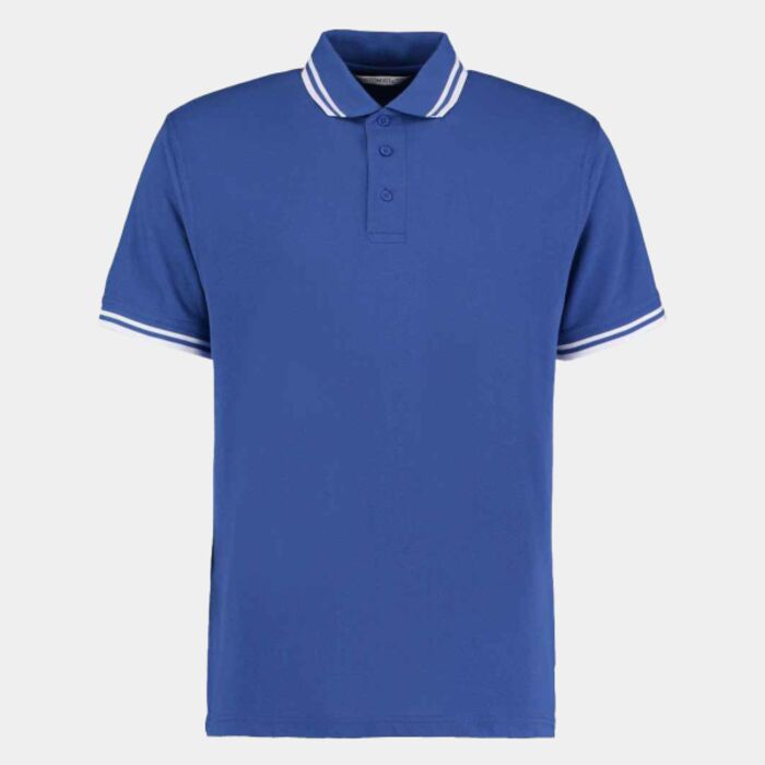 Kustom Kit Contrast Tipped Poly/Cotton Piqué Polo Shirt Thumbnail