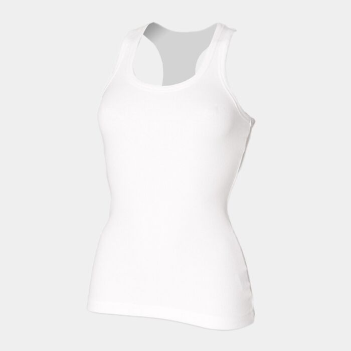 SF Clothing Ladies Stretch Rib Racer Back Vest Thumbnail