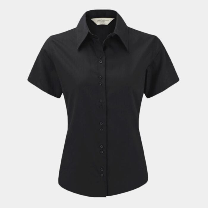 Russell Collection Ladies Short Sleeve Ultimate Non-Iron Shirt Thumbnail
