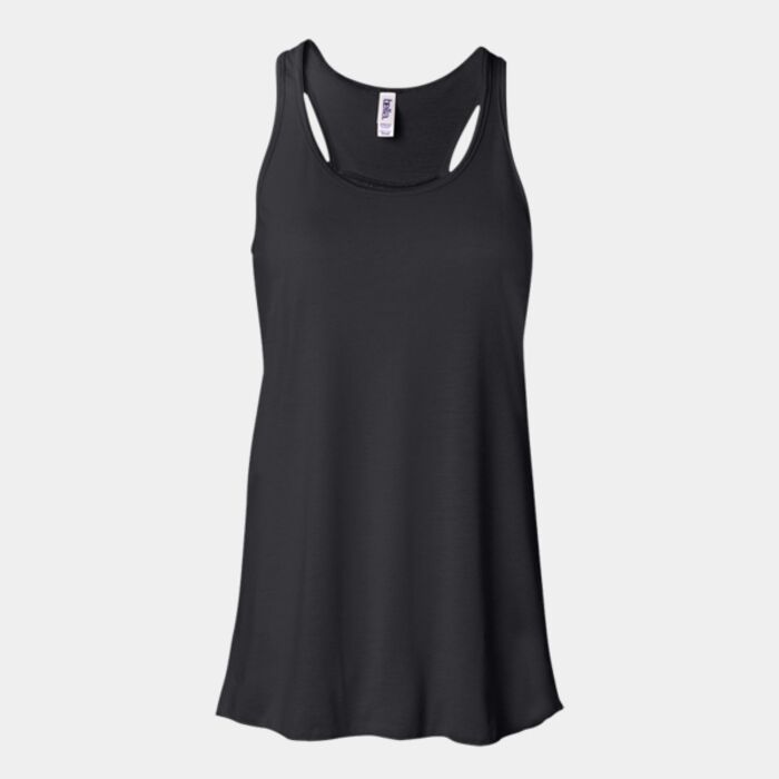Bella Ladies Flowy Racer Back Tank Top Thumbnail