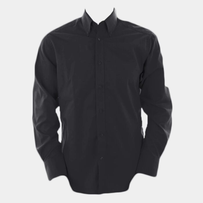 Kustom Kit Long Sleeve Tailored City Business Shirt Thumbnail