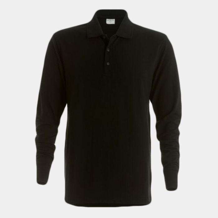 Kustom Kit Long Sleeve Poly/Cotton Piqué Polo Shirt Thumbnail