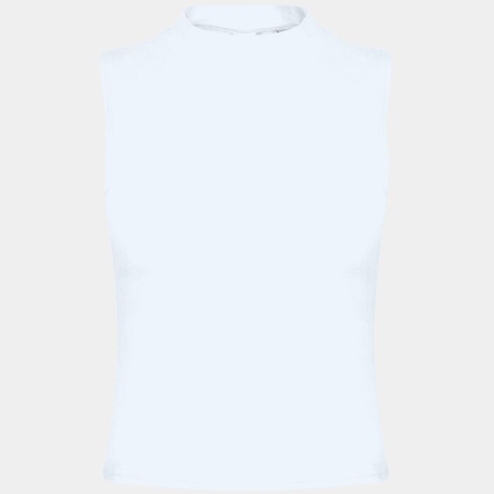 SF Clothing Ladies High Neck Crop Vest Thumbnail