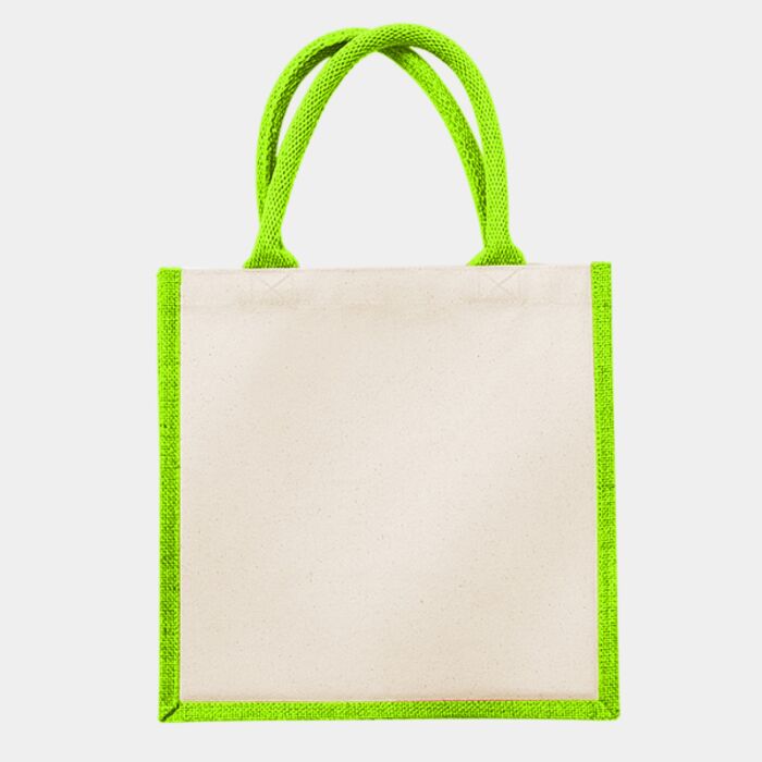 Westford Mill Printers Midi Jute Tote Bag Thumbnail
