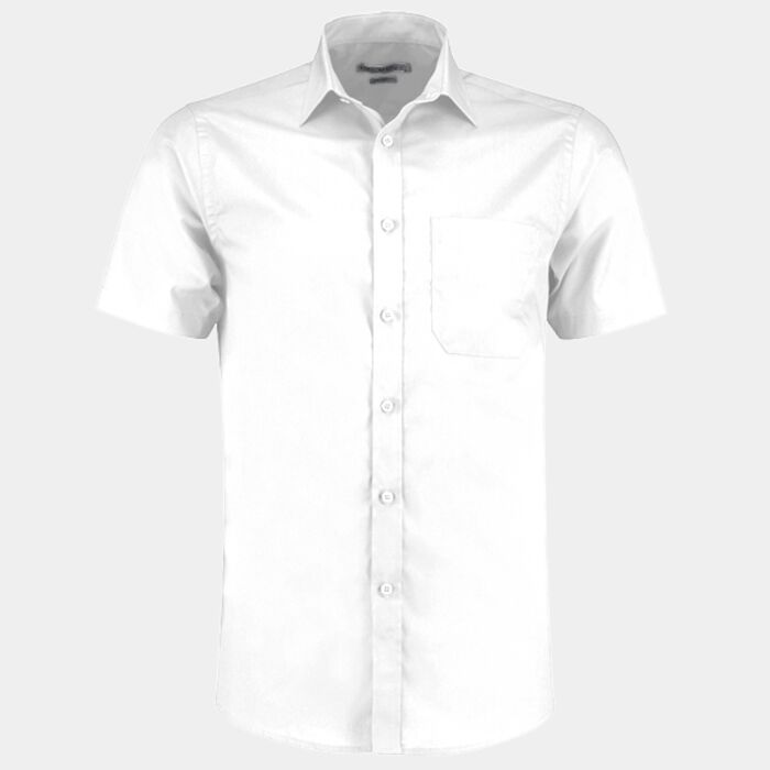 Tailored Fit Short Sleeve Poplin Shirt Thumbnail