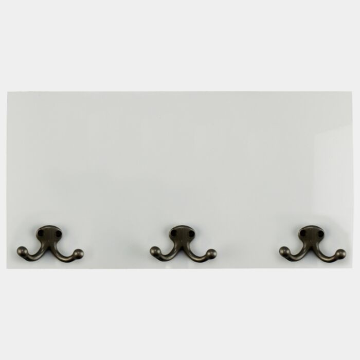 Coat Hanger Plaque - Natural Wood Thumbnail