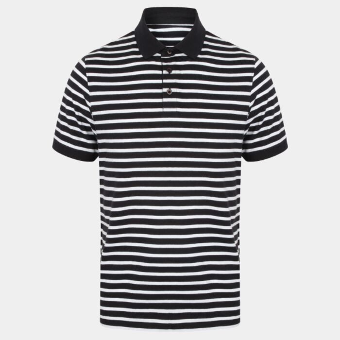 Striped Jersey polo shirt Thumbnail