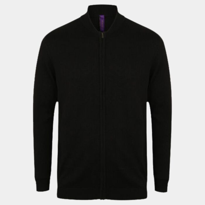 Unisex zip-through cardigan Thumbnail