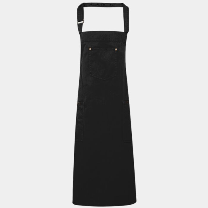 Chino cotton bib apron Thumbnail