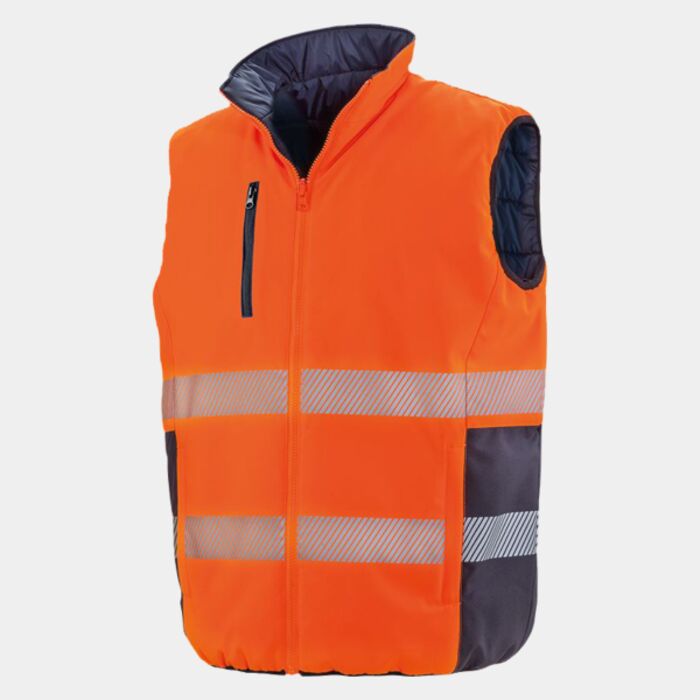 Reversible soft padded gilet Thumbnail