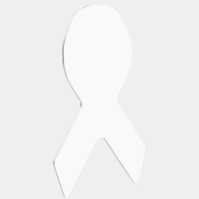 Awareness Ribbon Aluminum Photo Magnet Thumbnail