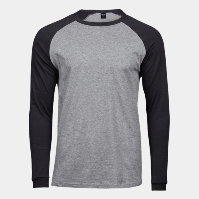 Tee Jays Long Sleeve Baseball T-Shirt Thumbnail