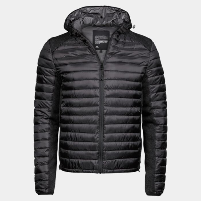 Tee Jays Crossover Hooded Padded Outdoor Jacket Thumbnail