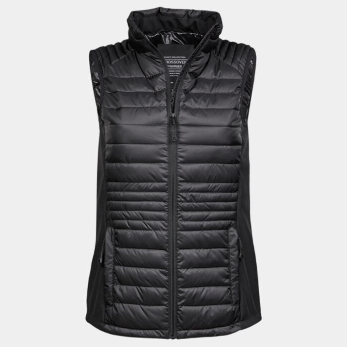 Tee Jays Ladies Crossover Padded Bodywarmer Thumbnail